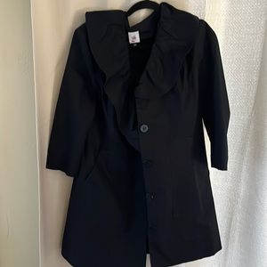anthropologie trench coat